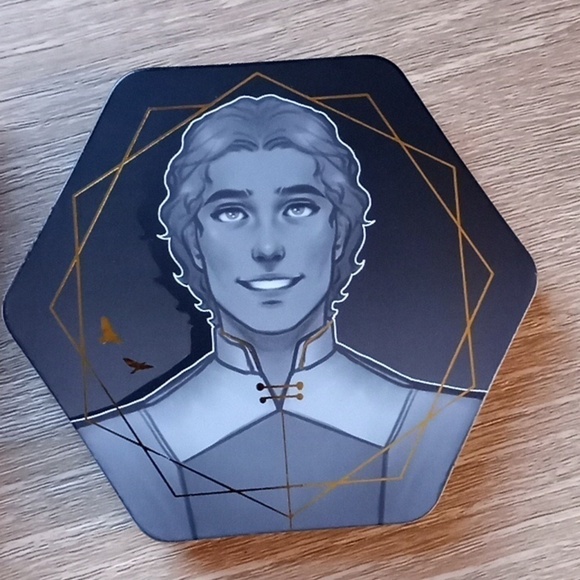 Serpent & Dove Book Series Fairyloot 4 Coaster Set Foiled Theme: Spellcraft Art - Picture 9 of 11